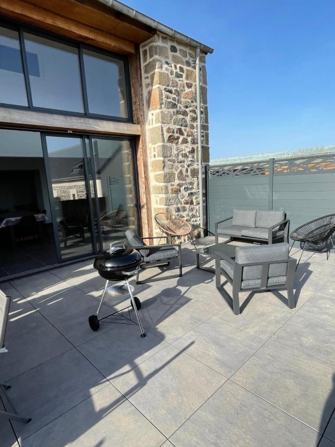 Magnifique Corps De Ferme Renove Avec Jacuzzi Villa Hillion Dış mekan fotoğraf
