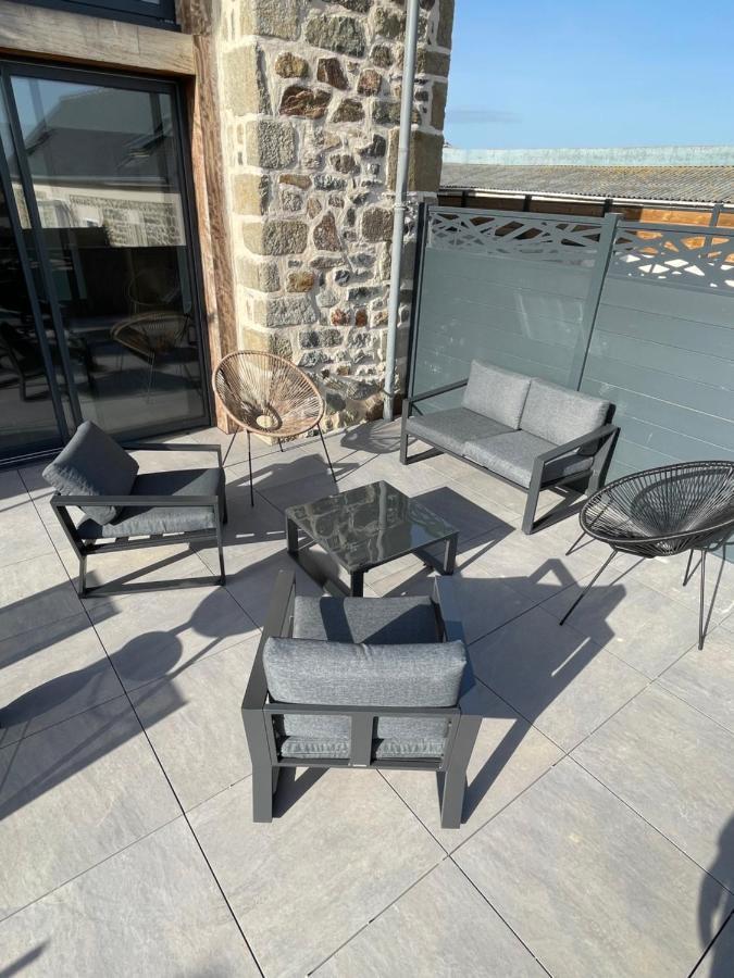 Magnifique Corps De Ferme Renove Avec Jacuzzi Villa Hillion Dış mekan fotoğraf